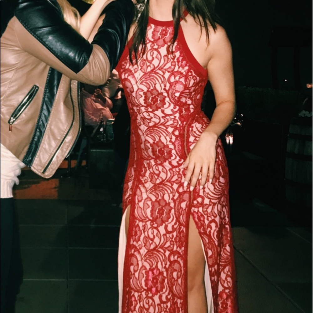 GUESS Red Lace Dress 🌹